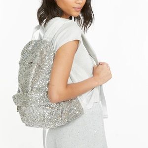 Generation Love “Eden” Sequin Silver Backpack NWT